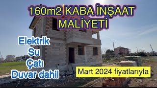 Kaba inşaat maliyeti [upl. by Anilave]