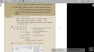 13 3 Numerical Solutions of Equations The Iterative Process Part 1 [upl. by Ruby912]