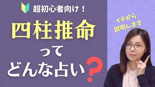 四柱推命ってどんな占い？イチから説明します。【超初心者向け】 [upl. by Janith]