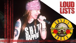 12 Unforgettable Axl Rose Onstage Moments [upl. by Kiyohara441]