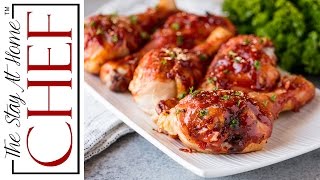 Honey Garlic Barbecue Chicken Drumsticks [upl. by Kegan]