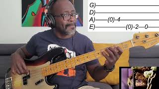 Curtis Mayfield  Freddies Dead Bass Tab amp Cover [upl. by Tedmann]