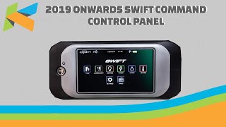 How to use the Swift Command control panel 2019 onwards [upl. by Ynot638]