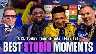 The BEST moments from a CHAOTIC UCL Today  Richards Henry Abdo Sancho amp Carragher  SFs 1st May [upl. by Jary]