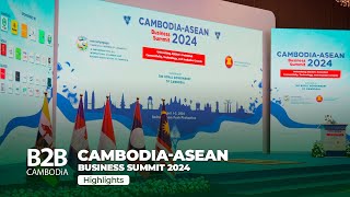 CambodiaASEAN Business Summit 2024  Highlights [upl. by Nocam]