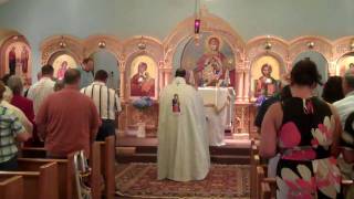 Maronite Liturgy at St Ann Melkite Catholic Church in Waterford CT [upl. by Saihtam]