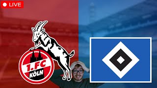 1 FC Köln  HSV  2 BUNDESLIGA LIVE [upl. by Arnie912]