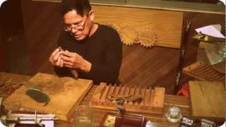 Cuban master shows how to roll a cigar Old World style preindustrial revolution [upl. by Tarah]