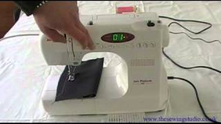 Janome 760 Sewing Machine Review Part1 [upl. by Summer50]