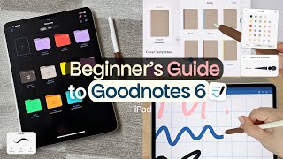 Beginners Guide to GOODNOTES 6 in 2024 📝 [upl. by Kcirded]