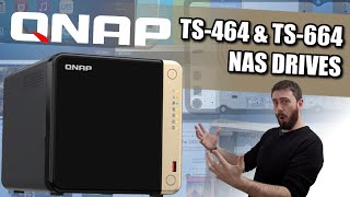 QNAP TS464 and TS664 NAS Revealed [upl. by Airdnola]