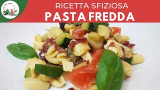 INSALATA DI PASTA FREDDA IN 1 MINUTO  ricette veloci  FoodVlogger [upl. by Asyal]