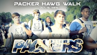 Colquitt County Packers Football  Hawg Walk 10162015 [upl. by Muire239]