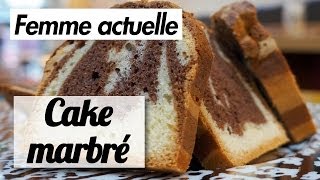 Le cake marbré au chocolat  Recette de chef [upl. by Semele473]