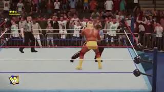 WWE 2K18 Hulk Hogan Comeback [upl. by Aicyla]