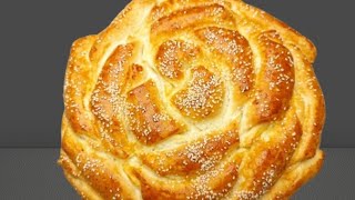 How to make pocha flower breadSimple and easy recipes for yeast plate [upl. by Loziram]