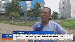 Moradores do Alto da Glória pedem recolha porta a porta e mais consciência cívica [upl. by Imugem]