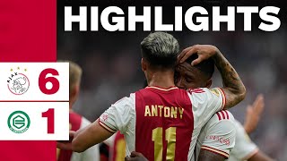 Hattrick hero Bergwijn 🤩  Highlights Ajax  FC Groningen [upl. by Eiram]