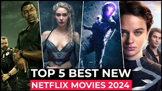 Top 5 New Netflix Original Movies Released In 2024  Best Netflix Movies 2024  Netflix Movies [upl. by Saito]