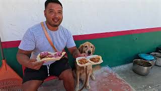 Holbox con poca lana  desayunando con julio [upl. by Sonya]