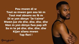 Durkheim  Yon dènye Fwa Lyrics 🎵 [upl. by Lipski]