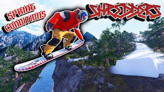 Snowboarding Some Pretty Crazy Features  Shredders [upl. by Ondrea]