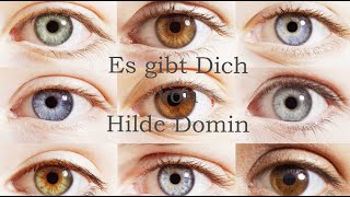 Ulrich Maiwald spricht quotEs gibt dichquot ein Gedicht von Hilde Domin [upl. by Cavil]