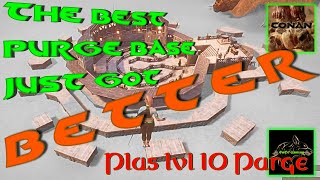 Conan Exiles  AoW Ch4  The BEST PURGE BASE just got even DEADLIER  Most Effective AntiPurge Base [upl. by Bael]