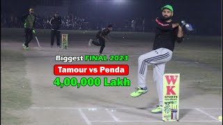 THE BIG FINAL  TAIMOOR MIRZA VS HASAN PANDA  TAPE BALL CRICKET MATCH [upl. by Aleras]