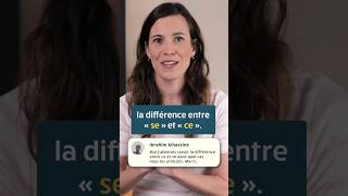 Quel est la différence entre « se » et « ce » et comment les utiliser  🤩 [upl. by Chapell23]