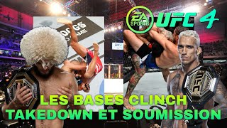 UFC 4  LES BASES  CLINCH TAKEDOWN ET SOUMISSIONS CHEATÉS ufc ufc4 tutorial tutoufc4 [upl. by Mickelson]