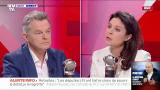 Fabien Roussel invité de BFMTV RMC [upl. by Ehling]