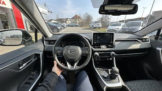 New Toyota RAV4 Test Drive POV 2022 [upl. by Hultgren]