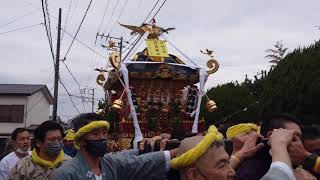 令和５年・茅ヶ崎南湖・下町住吉神社例大祭 子供神輿修復記念渡御 [upl. by Dody]