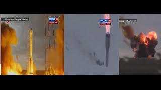 It crashes the Russian ProtonM carrier rocket seconds after launch 02072013 explota cohete Ruso [upl. by Yaniv477]