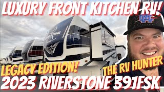 2023 Riverstone 391FSK  Legacy Edition  Front Kitchen Luxury RV [upl. by Aisenet]