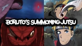 Boruto Uzumakis Summoning Jutsu REVEALED  Boruto Episode 77 Review [upl. by Berriman]