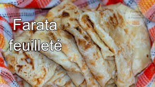 Farata feuilleté étape par étape Mauritian cuisine 🇲🇺 [upl. by Lukas]