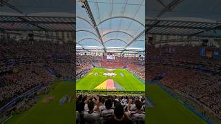 Nationalhymne Deutschland Germany Em2024 shorts euro2024 uefa hymns frankfurt schweiz [upl. by Pegma]