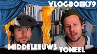 Vlogboek79  Literatuurgeschiedenis  Middeleeuwen toneel [upl. by Ardeed]