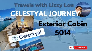 Celestyal Journey Exterior oceanview Cabin 5014 [upl. by Japha]