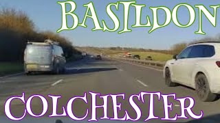 Basildon SS14 to Colchester CO1 260124 [upl. by Atikehs]