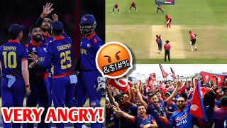 Nepal Fans are VERY ANGRY over this🤬 Nepal Rac¡st Commentary  Cricket 2024 News Facts [upl. by Llerahs498]