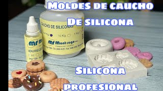 COMO HACER MOLDES DE CAUCHO DE SILICONA  MATERIAL PROFESIONAL COPIADO DE IMAGENES EN PORCELANA FRIA [upl. by Ihana]