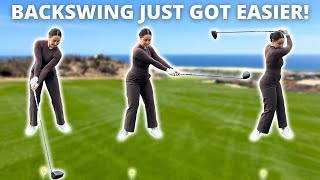 BACKSWING JUST GOT WAY EASIER Let’s Go  Wisdom In Golf [upl. by Niemad]