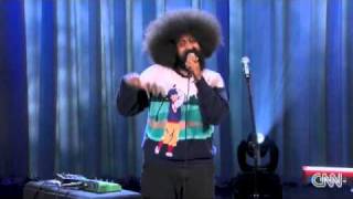 Reggie Watts Standup Music on Conan [upl. by Athelstan532]