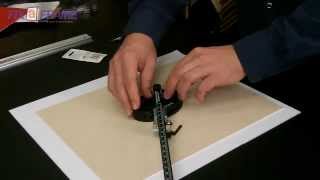 How to Cut Oval Picture Frame Mat Boards Logan Oval Mat Cutter [upl. by Jocelyn]