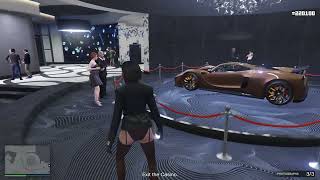 Grand Theft Auto Online The Chop Shop  The Podium Robbery  Scope Out Casino [upl. by Zetnwahs]