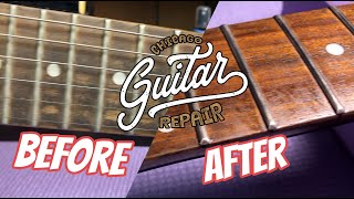 Yes You Can Clean Your Dirty Guitar Fretboard Too [upl. by Attenat624]