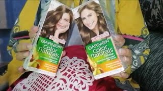 Garnier hair color reviews Worth buying or Not Best for grey hair coverage  shade 6 amp 61 review [upl. by Steven]